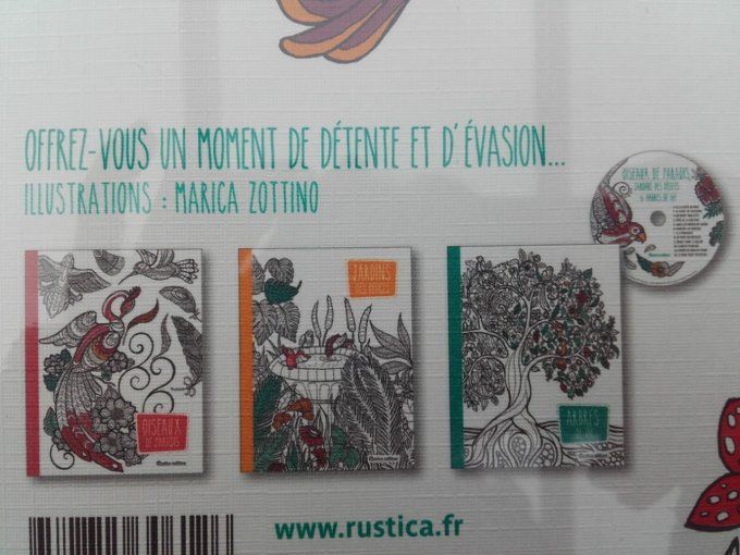 150 coloriages pour se détendre et s'évader + 1CD audio