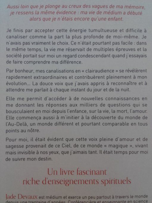 Ce que les guides me murmurent