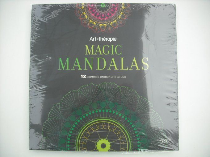 Magic mandalas, cartes à gratter