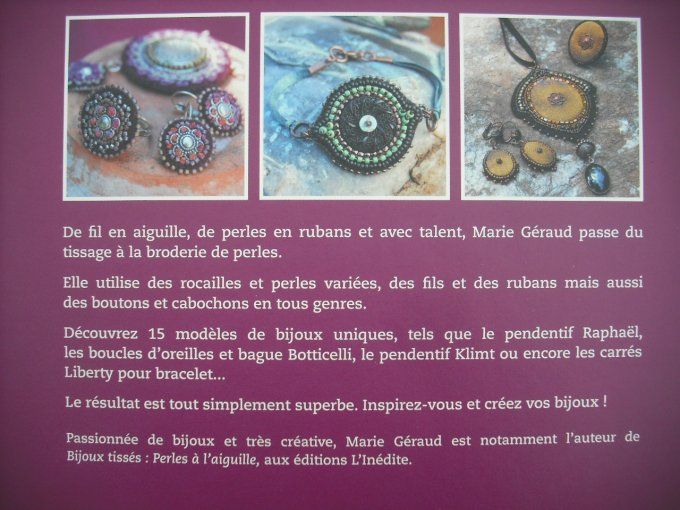 Bijoux en perles brodées