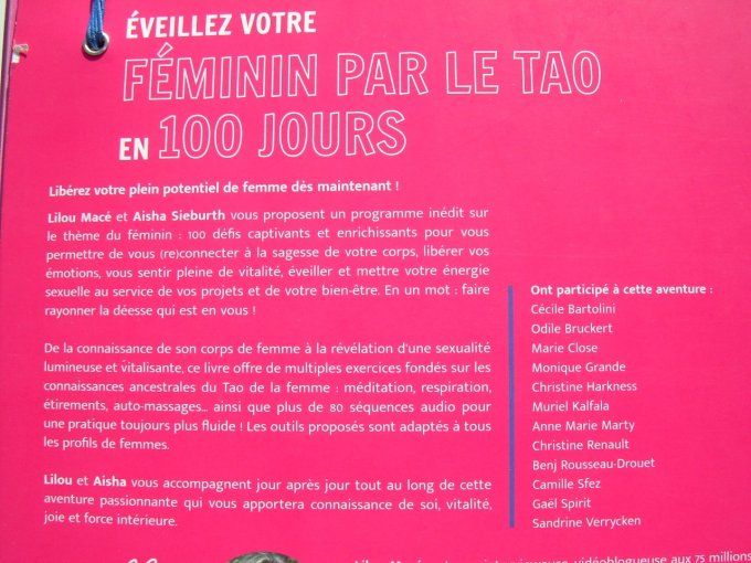 Le défi des 100 jours pour éveiller son féminin par le Tao