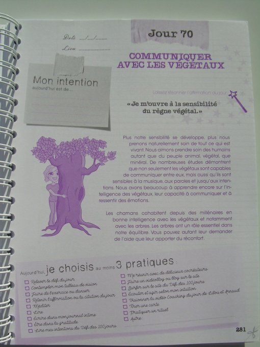 Le défi des 100 jours pour vivre la magie au quotidien