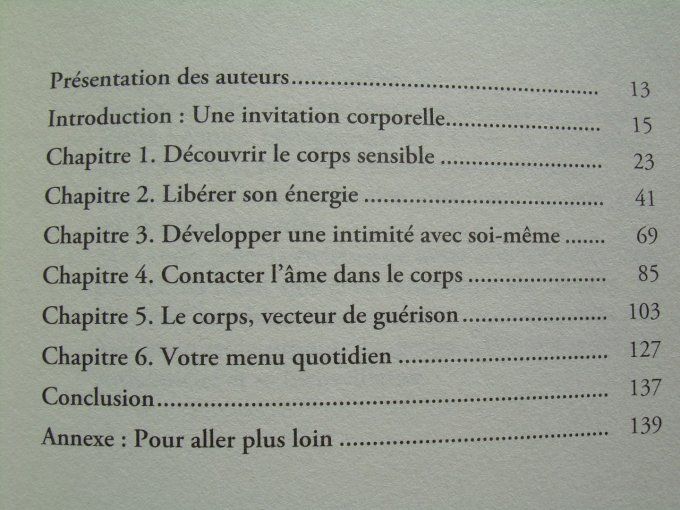 Le bonheur est dans le corps. Manuel pratique de psychologie positive corporelle