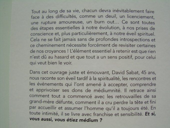 Je ne suis pas tout seul dans ma tête. Révélations et évidences d'un médium