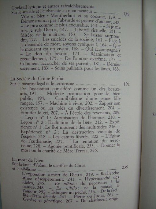 Réussir sa mort
