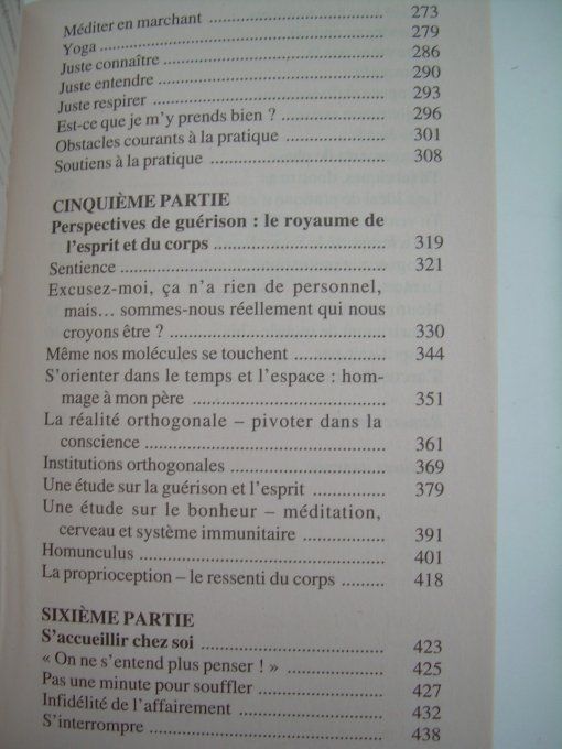 L'éveil des sens