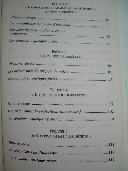 Oser. Thérapie de la confiance en Soi