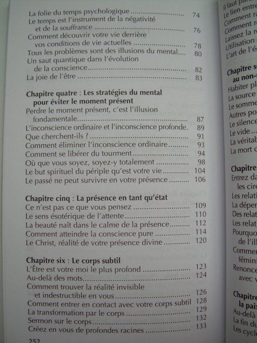 Le pouvoir du moment présent