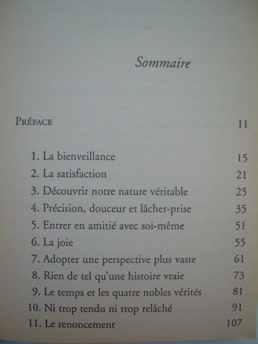 Entrer en amitié avec Soi-même