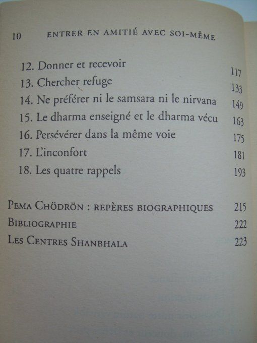 Entrer en amitié avec Soi-même