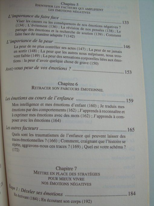 Tristesse, peur, colère. Agir sur ses émotions
