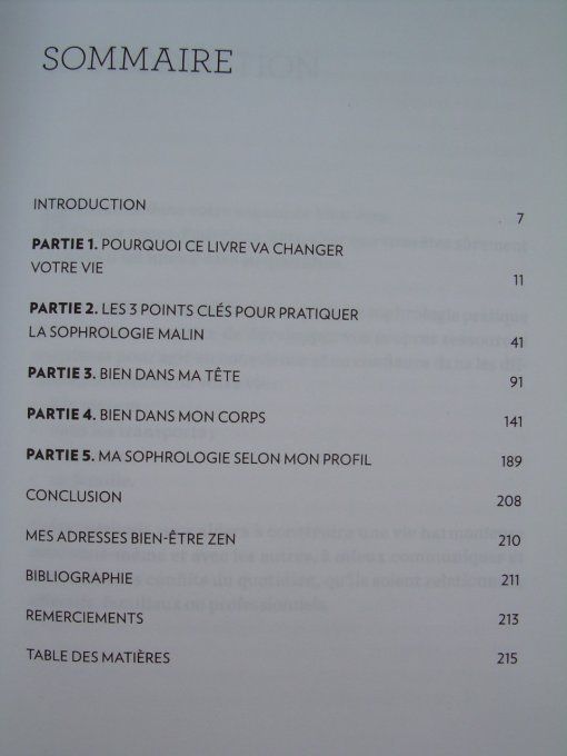 La sophrologie c'est malin