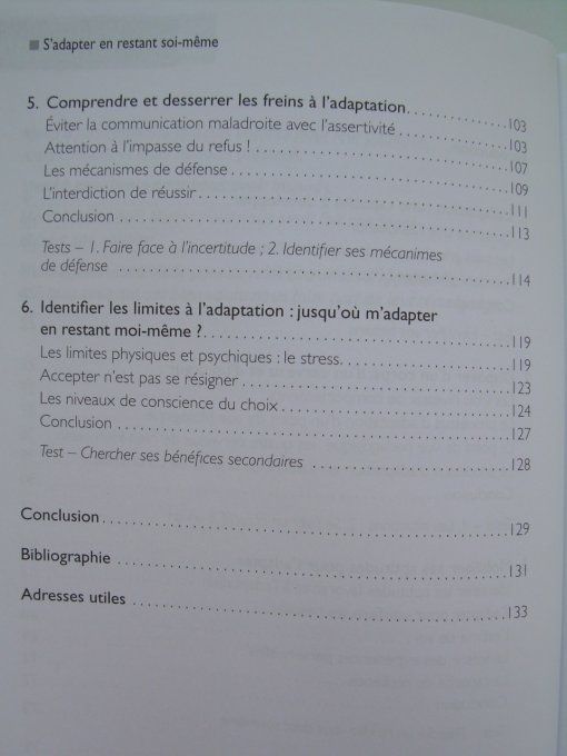 S'adapter en restant soi-même