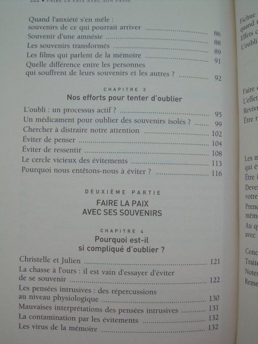 Faire la paix avec son passé