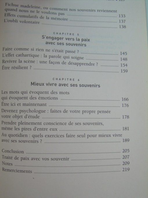 Faire la paix avec son passé