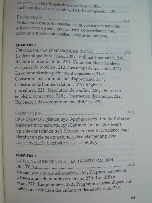 L'école en pleine conscience