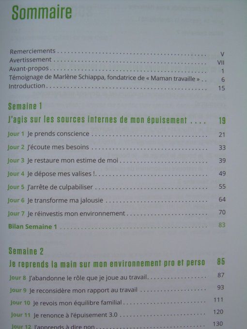 J'arrête de m'épuiser
