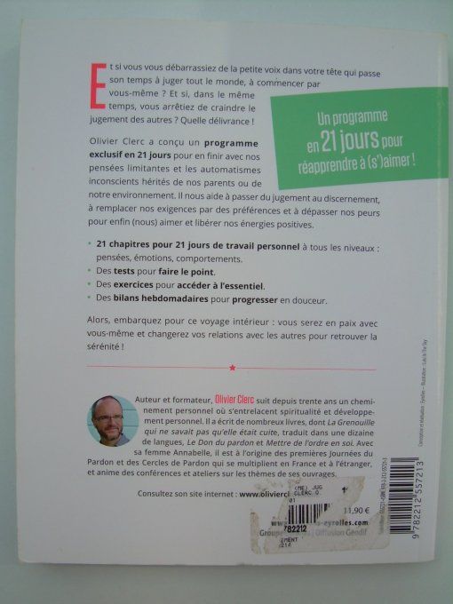 J'arrête de (me) juger