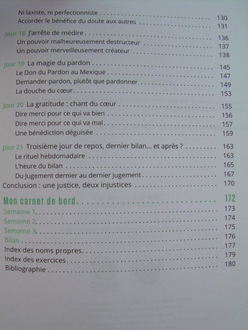 J'arrête de (me) juger