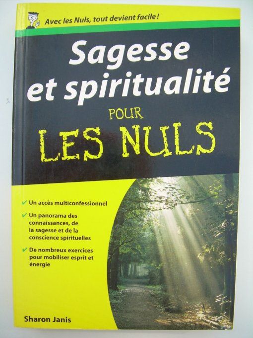 Sagesse et spiritualité pour les Nuls