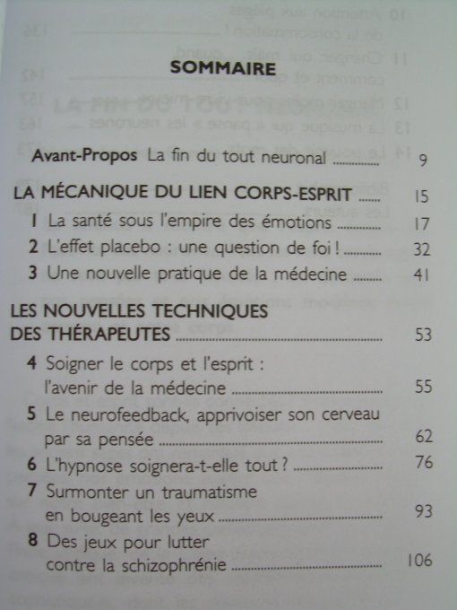 Les pensées qui soignent
