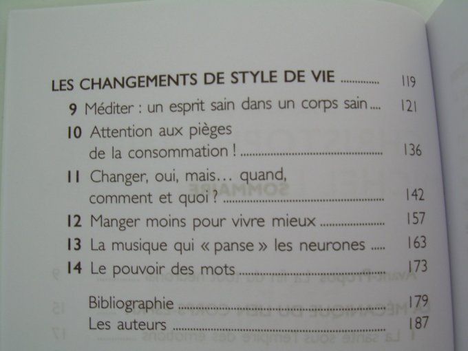 Les pensées qui soignent