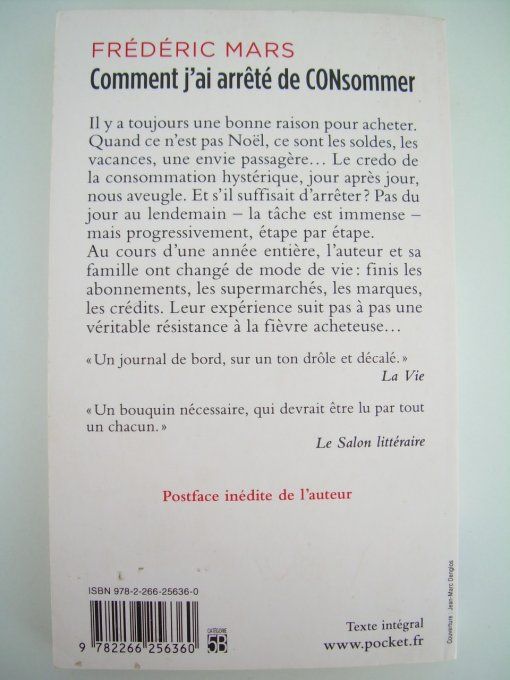 Comment j'ai arrêté de consommer