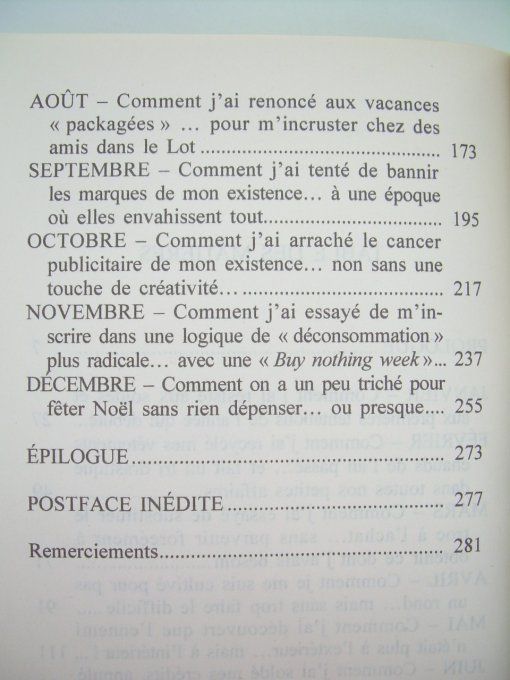 Comment j'ai arrêté de consommer