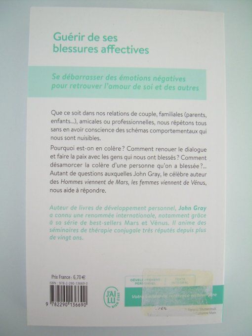 Guérir de ses blessures affectives