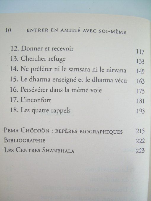 Entrer en amitié avec soi-même