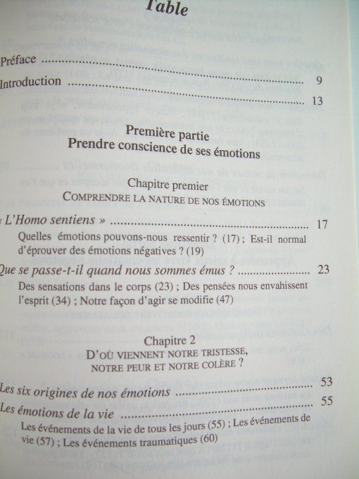 Tristesse, peur, colère. Agir sur ses émotions