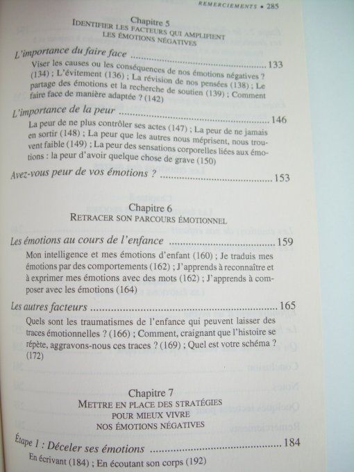 Tristesse, peur, colère. Agir sur ses émotions