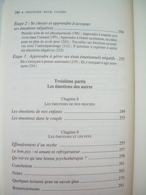 Tristesse, peur, colère. Agir sur ses émotions