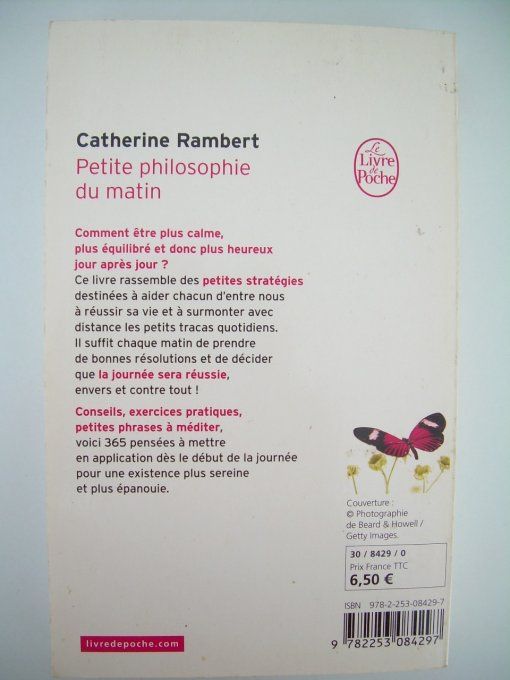 Petite philosophie du matin