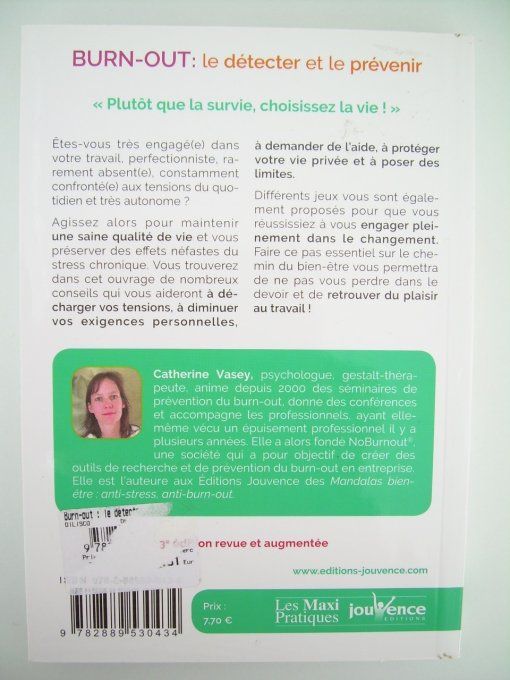 Burn-out. Le détecter et le prévenir