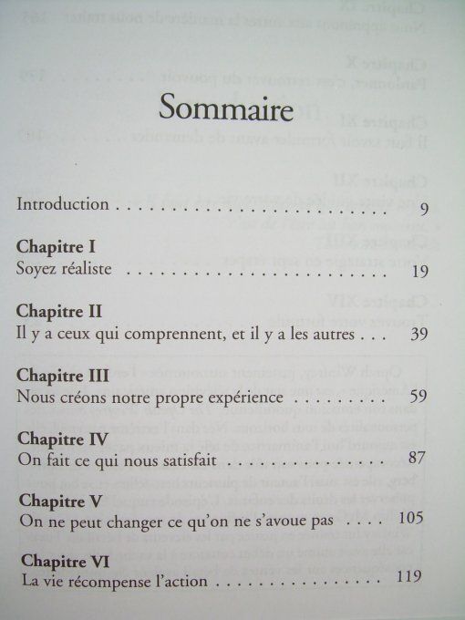 On gère sa vie, on ne la subit pas