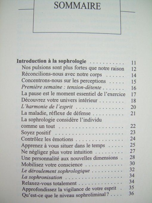 La sophrologie facile