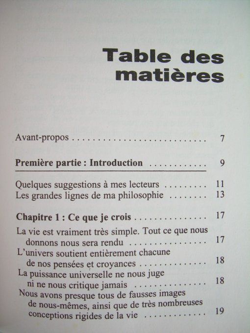 Transformez votre Vie