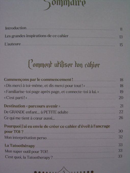 Ancrage. Mon cahier d'éveil spirituel