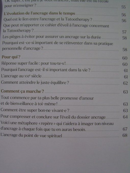 Ancrage. Mon cahier d'éveil spirituel