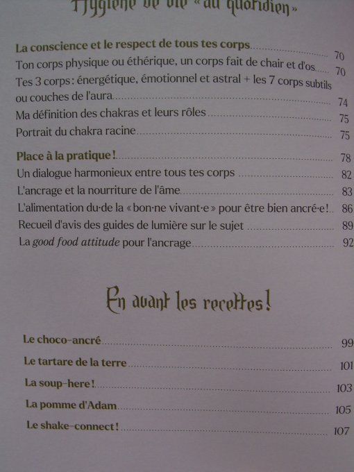 Ancrage. Mon cahier d'éveil spirituel