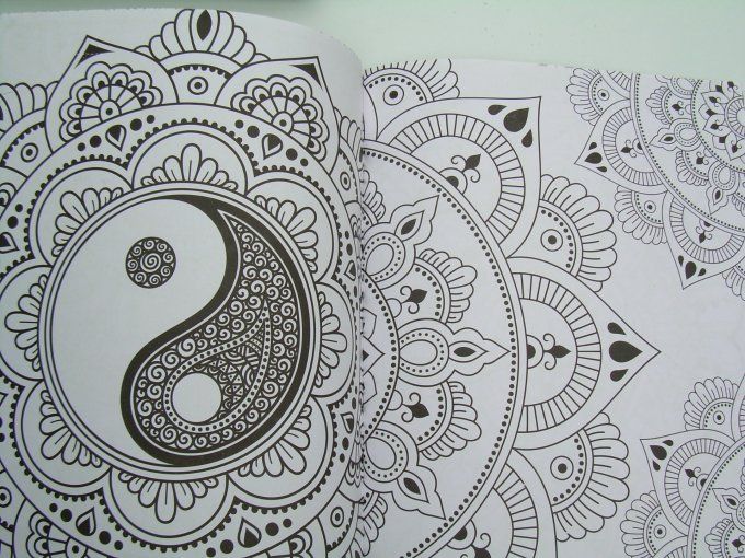 Coloriages relaxants Mandalas