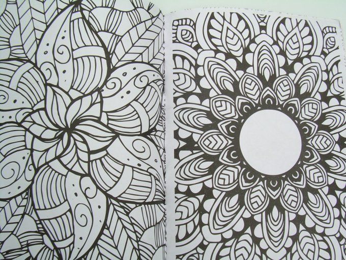 Coloriages relaxants Mandalas