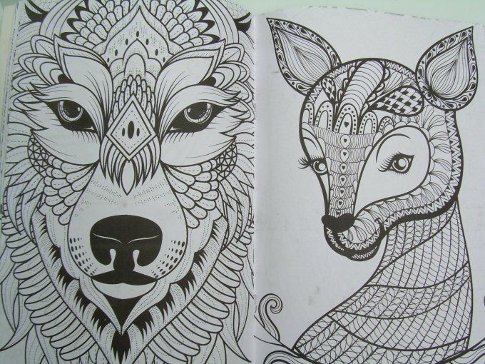 Coloriages relaxants Tattoo
