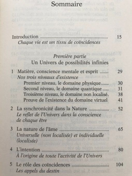 Le livre des coïncidences
