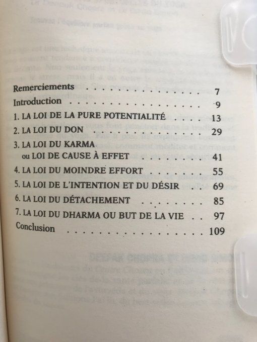 Les sept lois spirituelles du succès