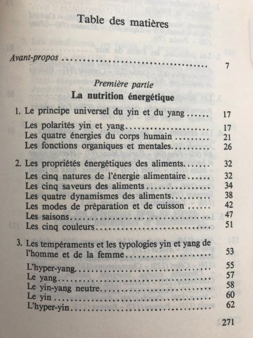 La diététique du Yin et du Yang