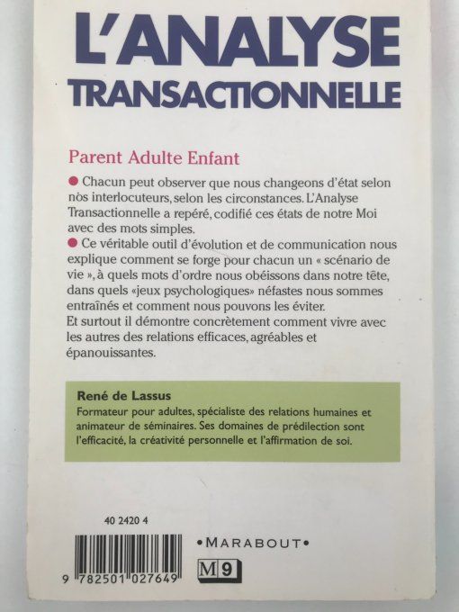 L'analyse transactionnelle