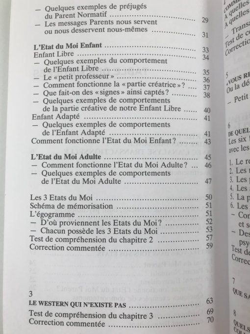 L'analyse transactionnelle