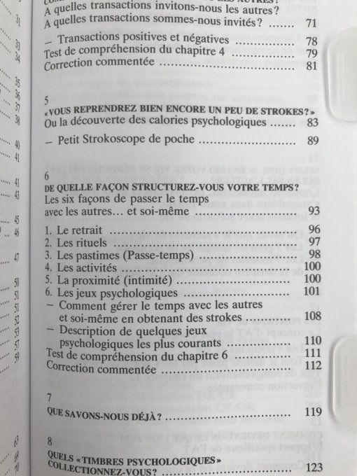L'analyse transactionnelle